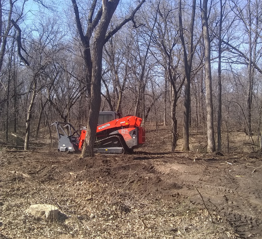 Land and Lot Clearning in Princeton MN Lot Clearing Photo