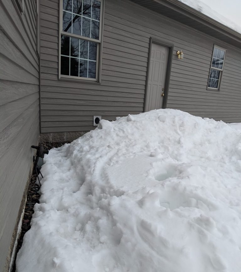 Move Snow Away From Your House