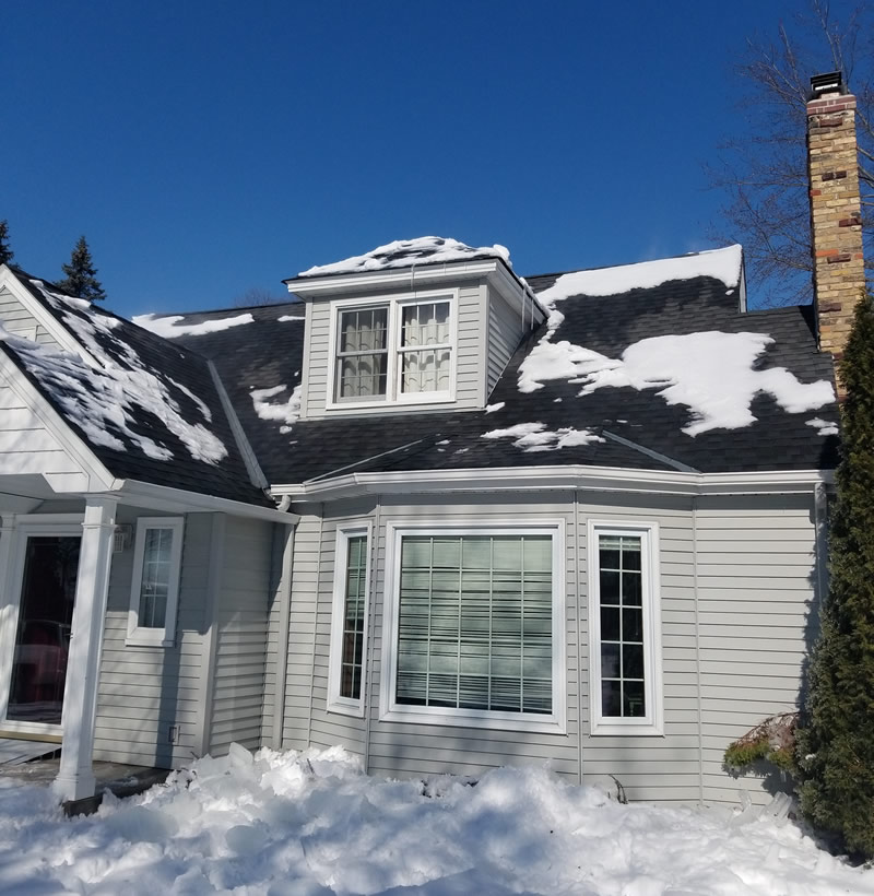 Ice Dam Removal After