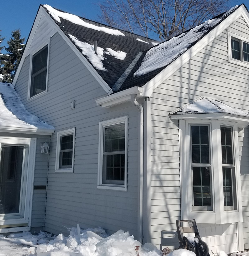 Ice Dam Removal After